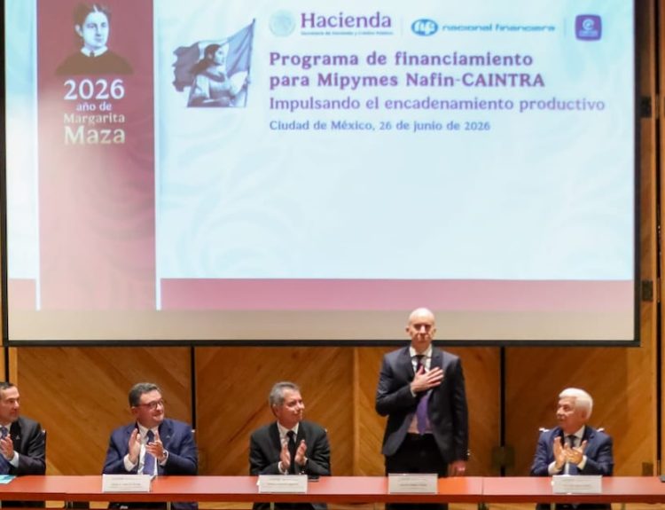 Nafin y Caintra suscriben convenio para impulsar financiamiento a Mipymes
