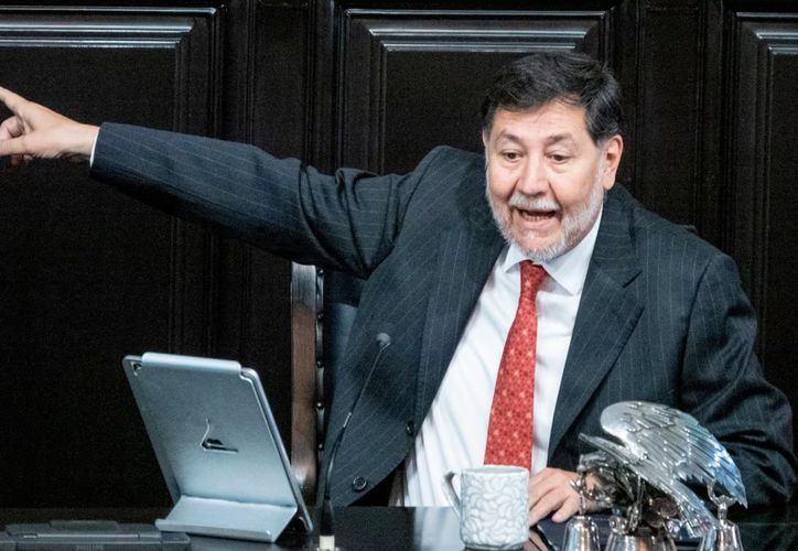 Noroña reprocha a Mier por descartar su reelección en el Senado